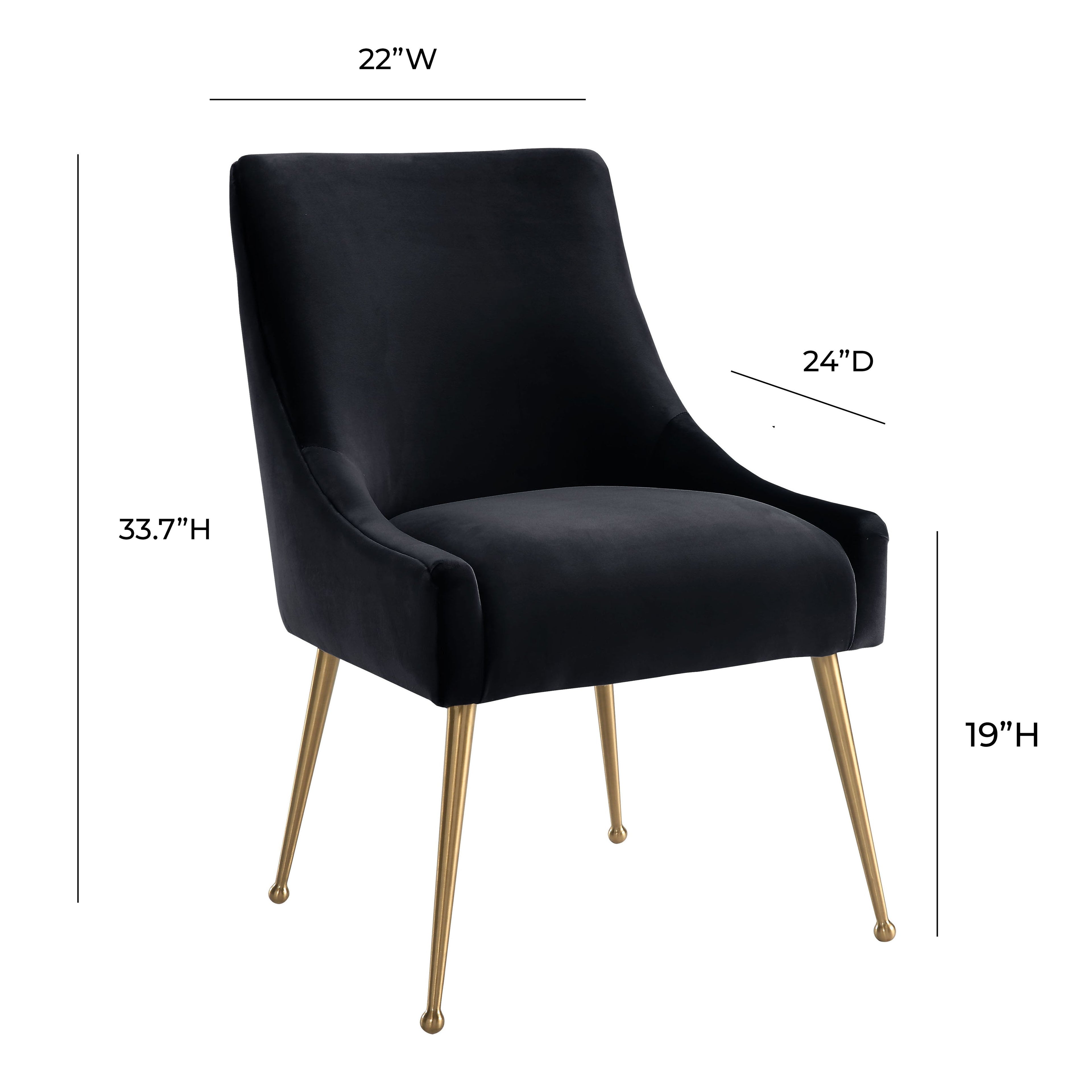 Beatrix Performance Velvet Dining Chair