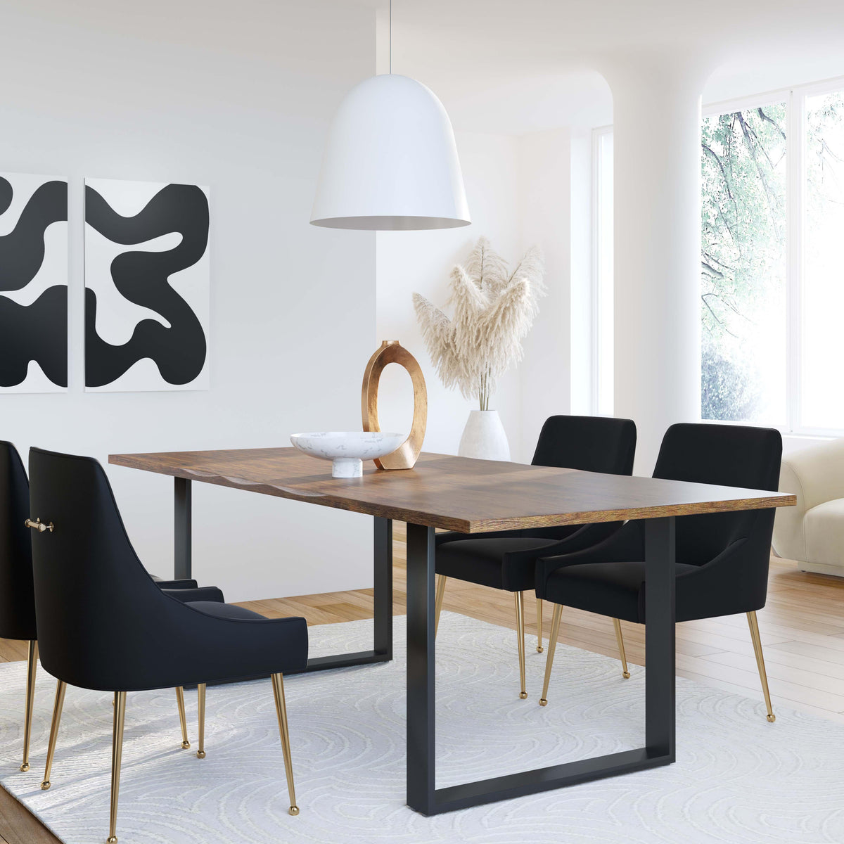 Beatrix Performance Velvet Dining Chair