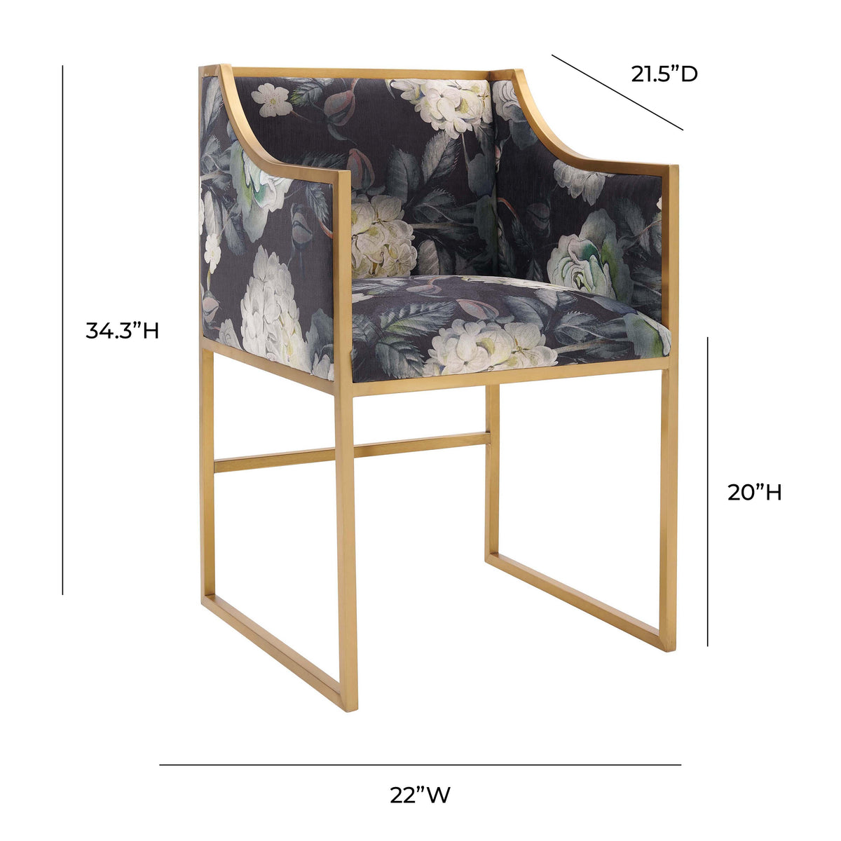 Atara Performance Velvet Dining Chair