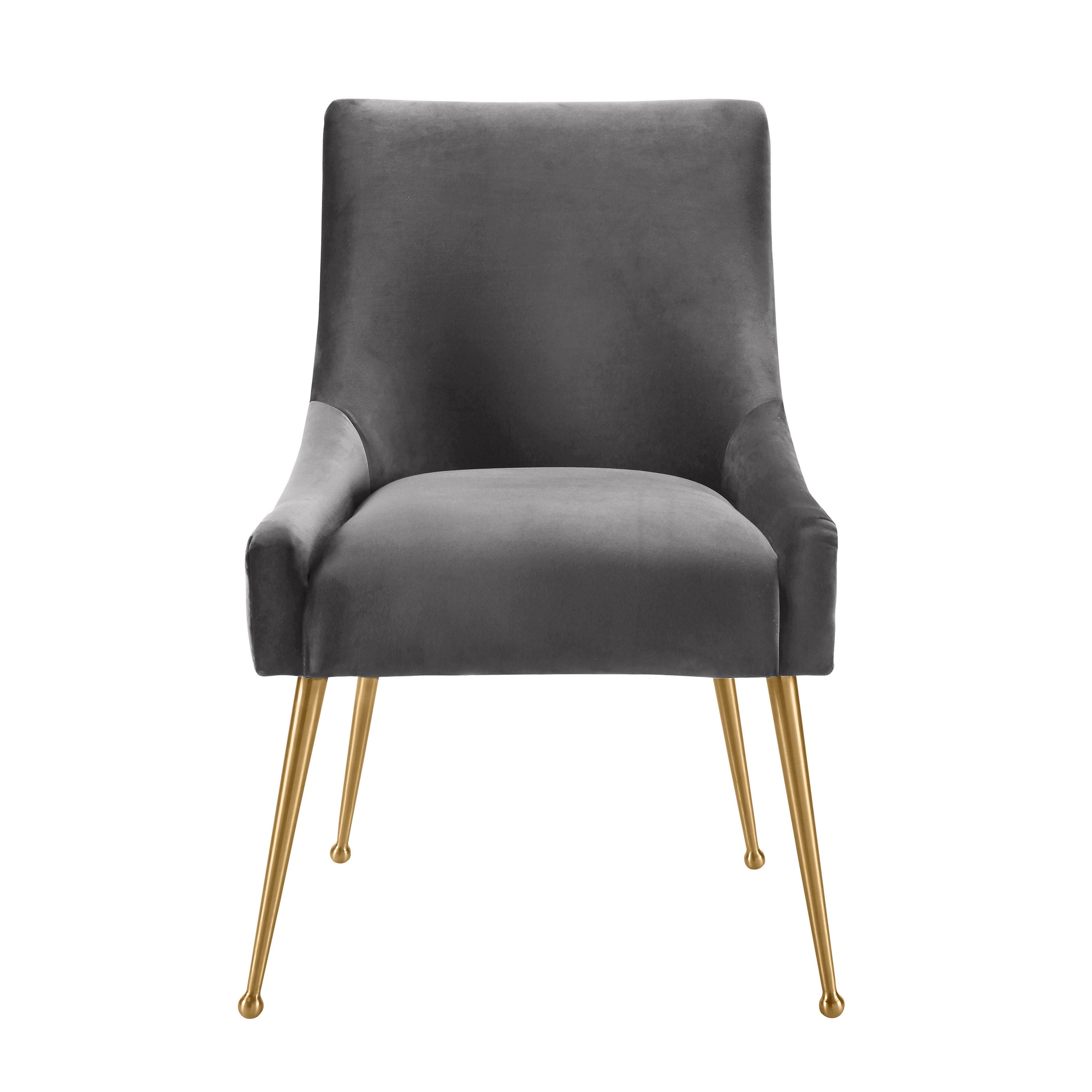 Beatrix Pleated Performance Velvet Dining Chair