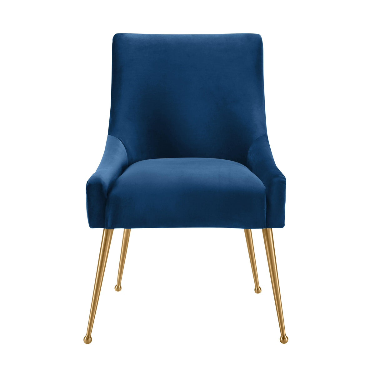 Beatrix Pleated Performance Velvet Dining Chair