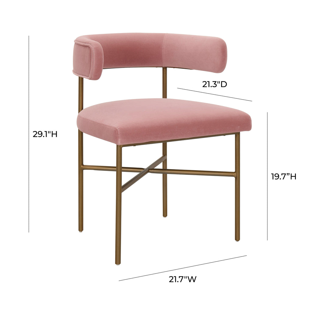 Kim Performance Velvet Dining Chair