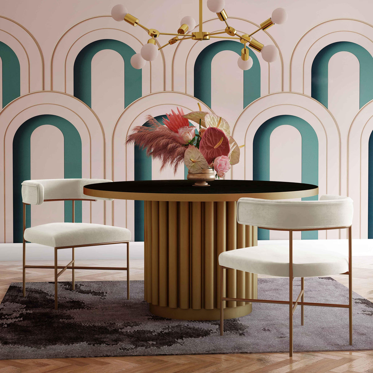 Kim Performance Velvet Dining Chair