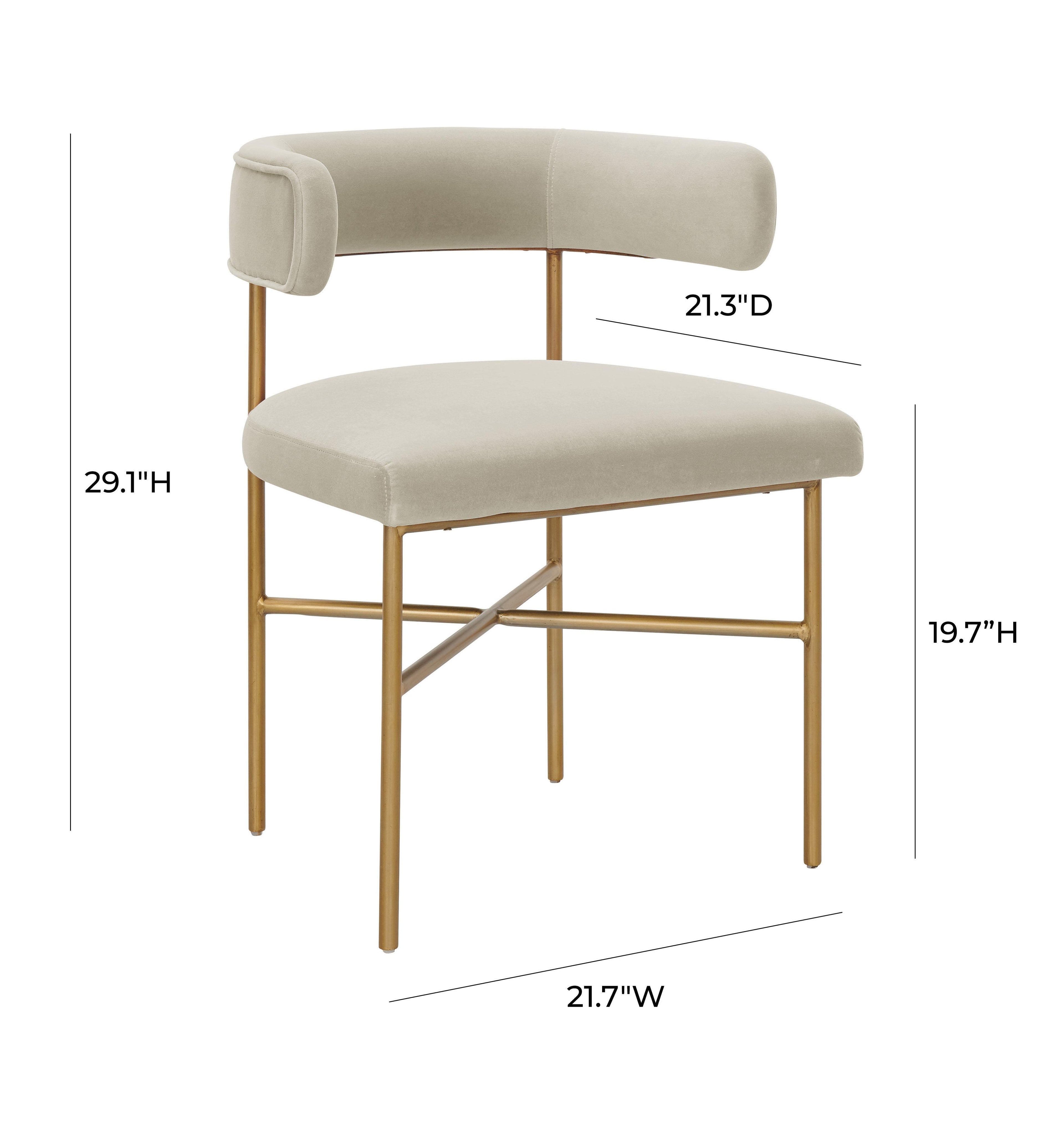 Kim Performance Velvet Dining Chair