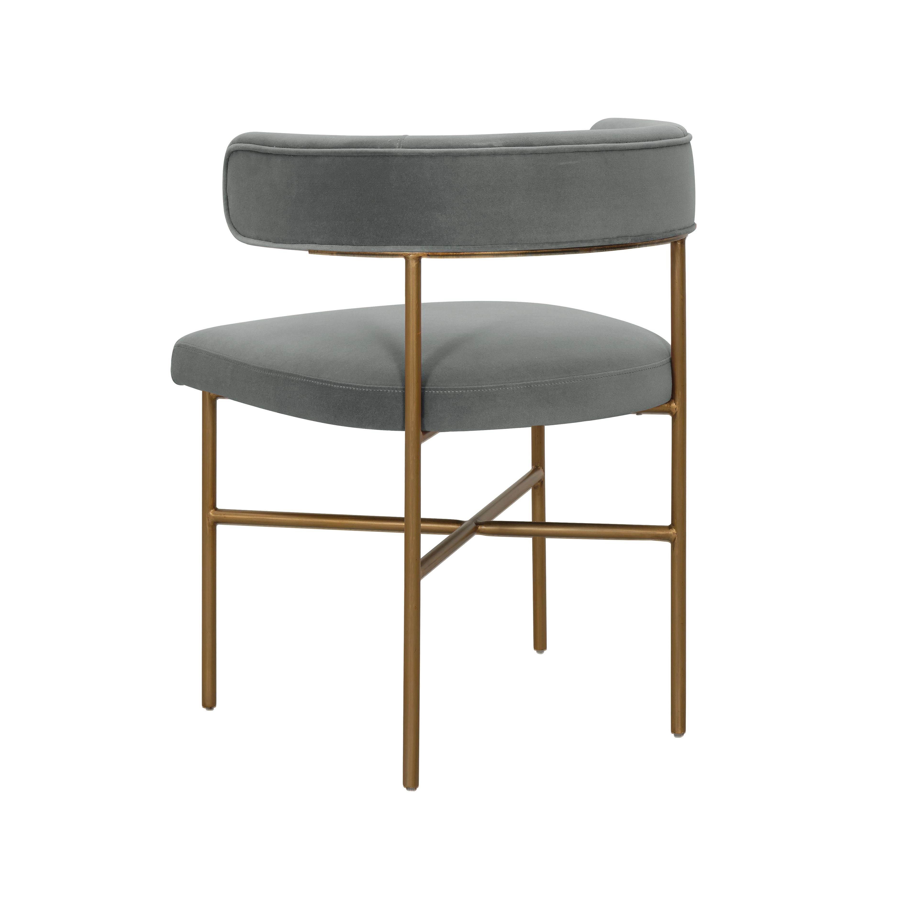 Kim Performance Velvet Dining Chair