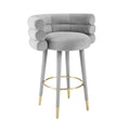 Betty Performance Velvet Stool