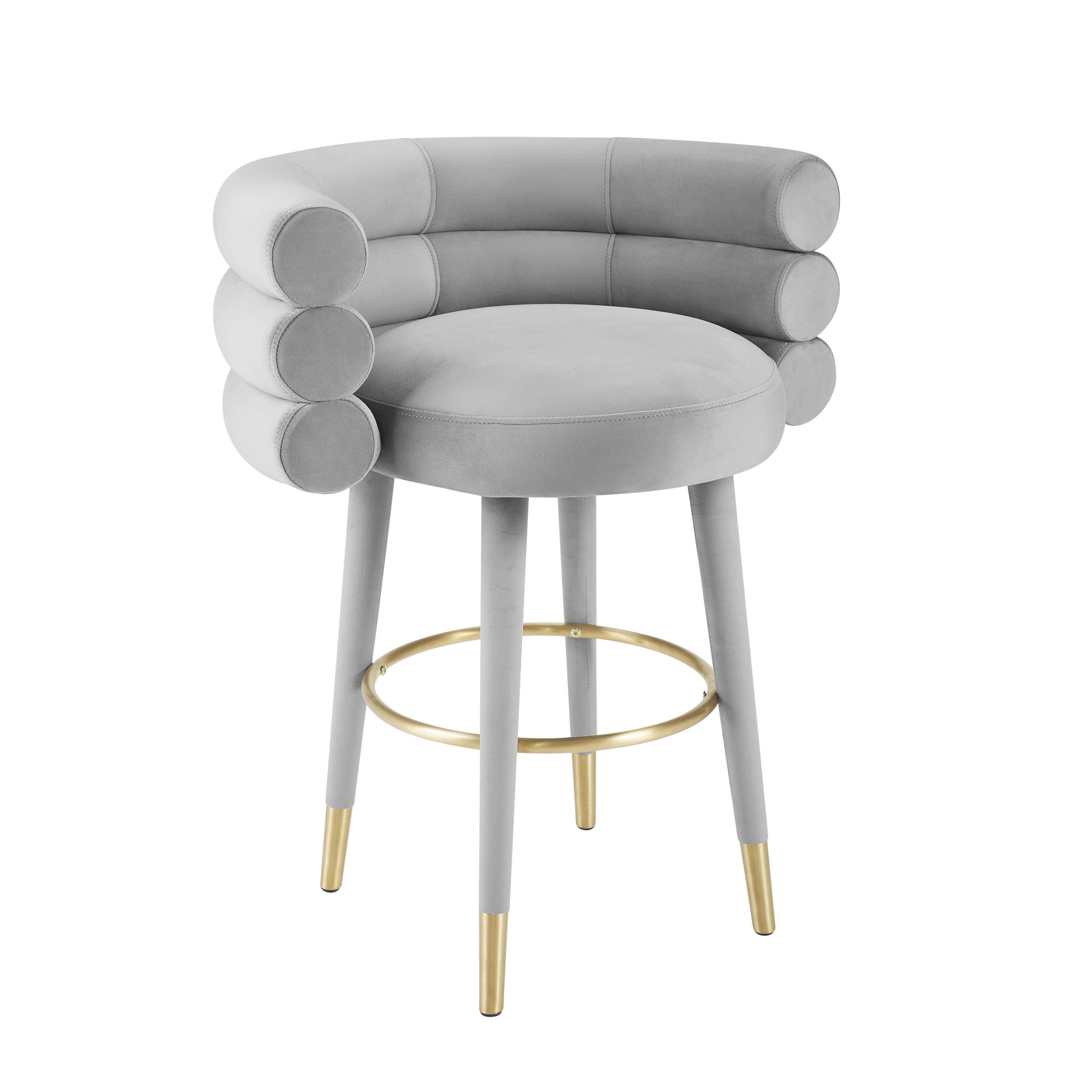 Betty Performance Velvet Stool