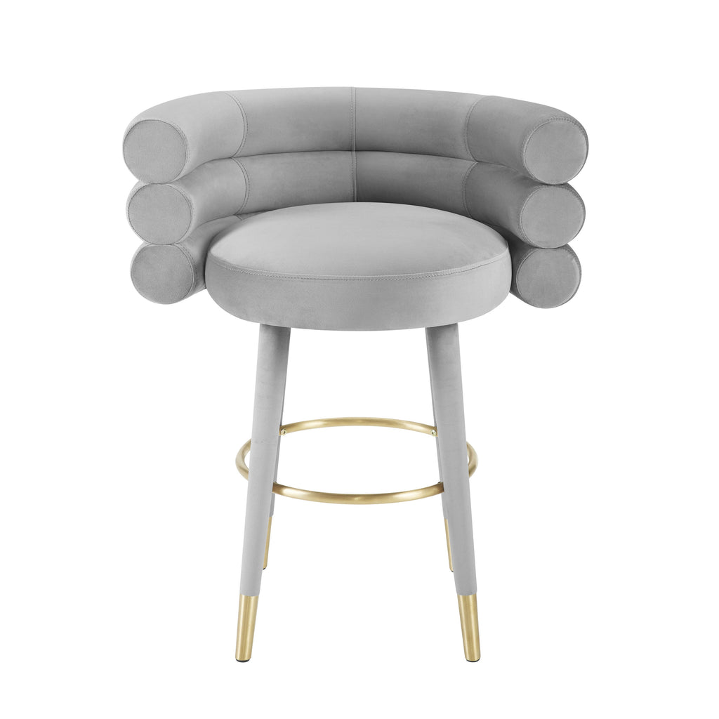 Betty Performance Velvet Stool