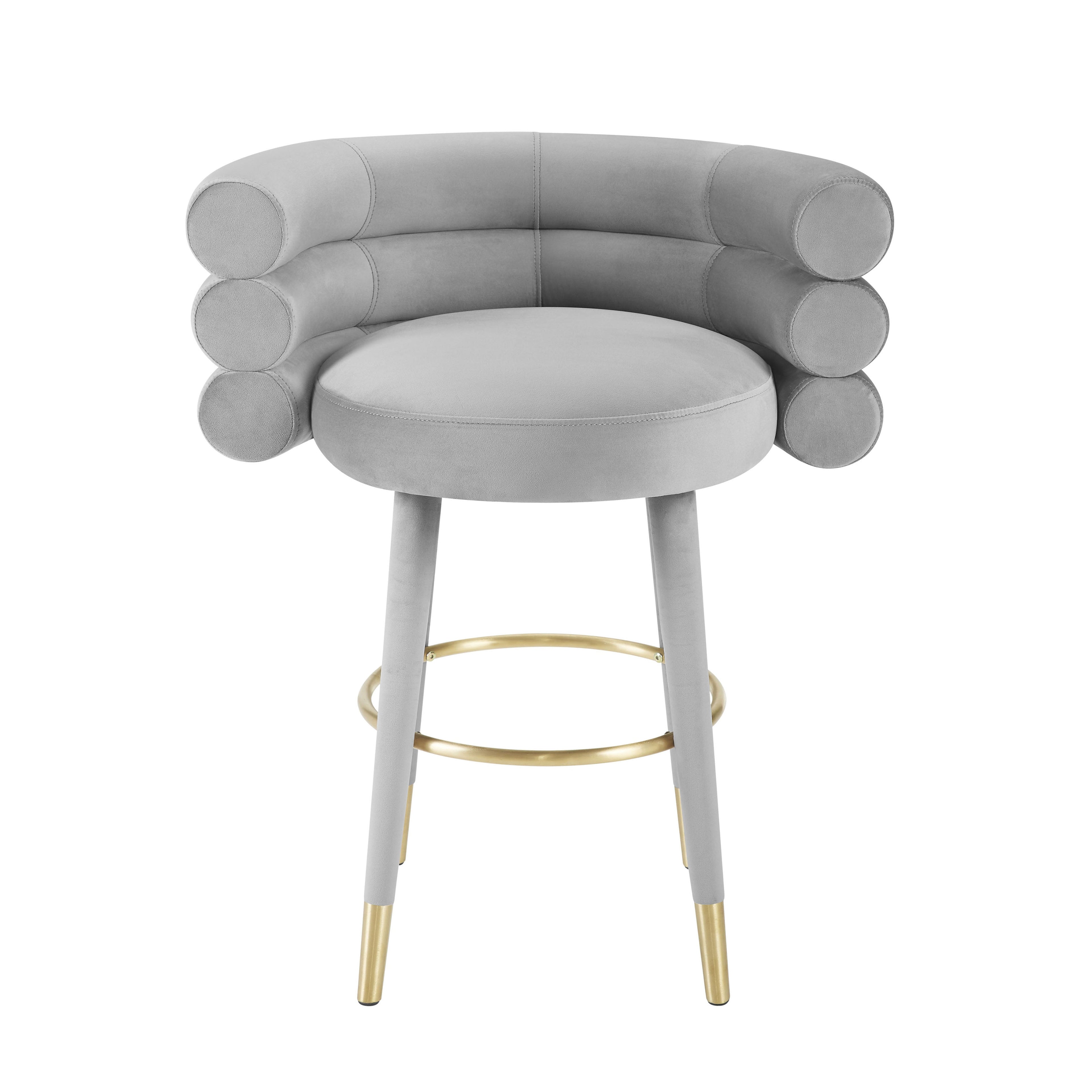 Betty Performance Velvet Stool