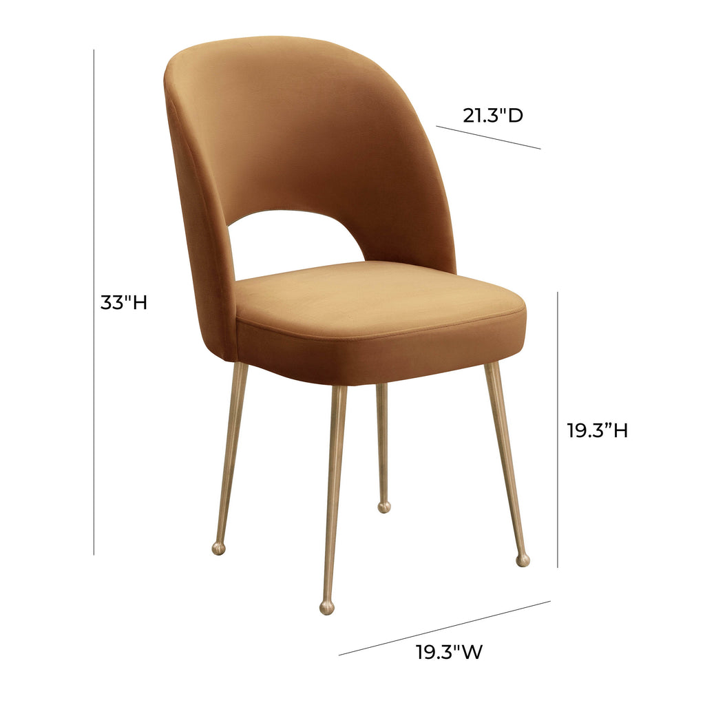 Swell Performance Velvet Dining Chair