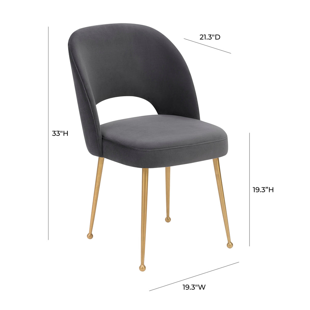 Swell Performance Velvet Dining Chair