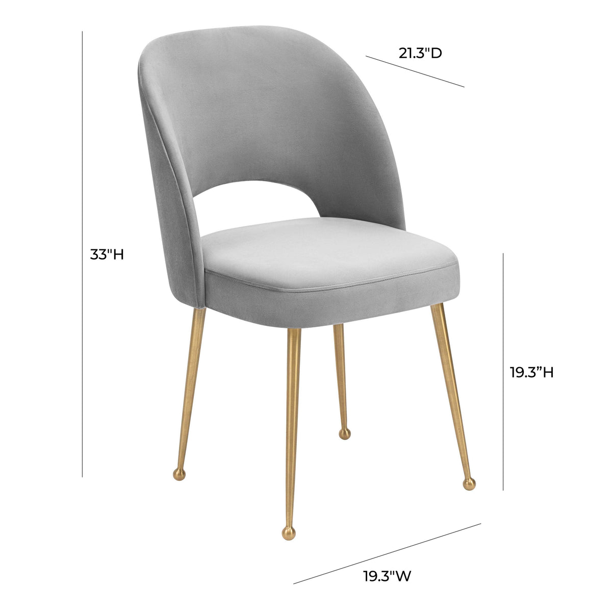 Swell Performance Velvet Dining Chair
