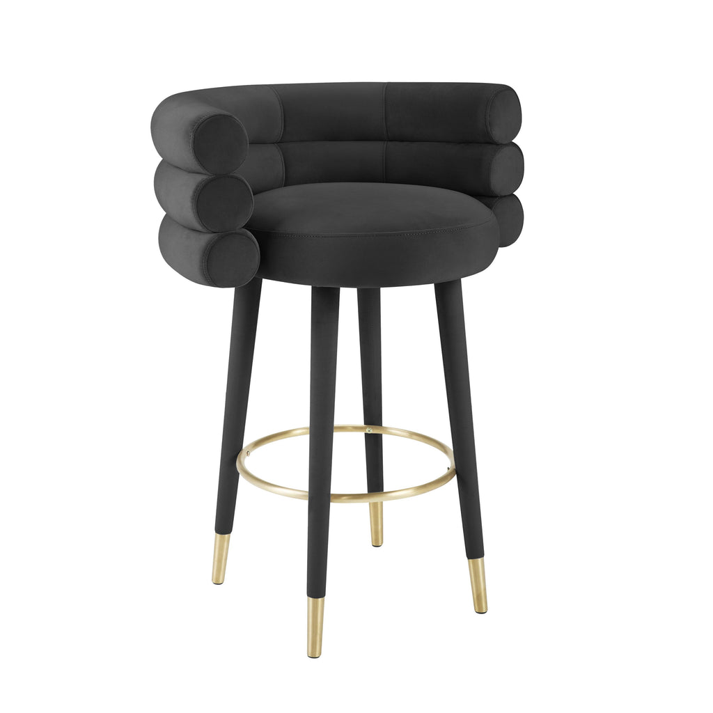 Betty Performance Velvet Stool