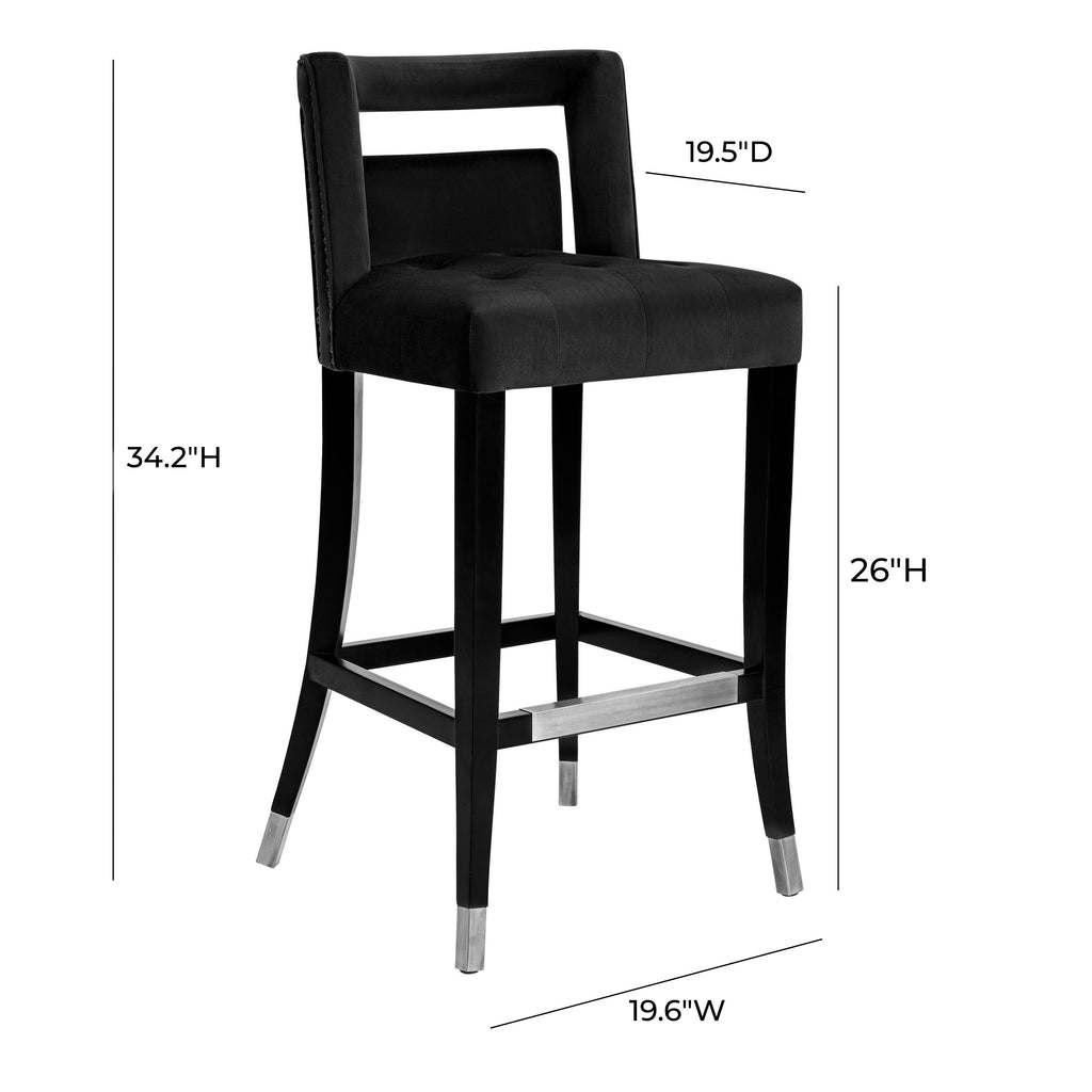 Hart Performance Velvet Stool