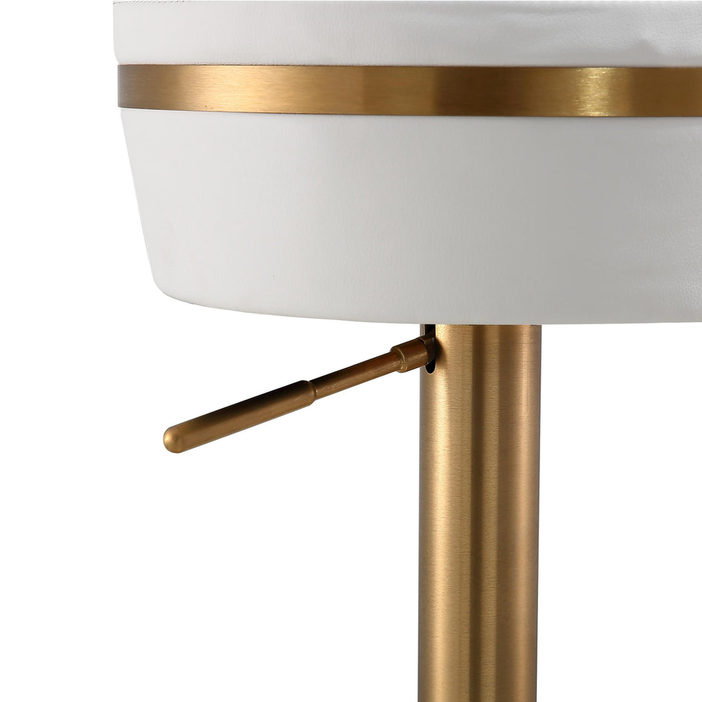 Astro Performance Vegan Leather Adjustable Stool
