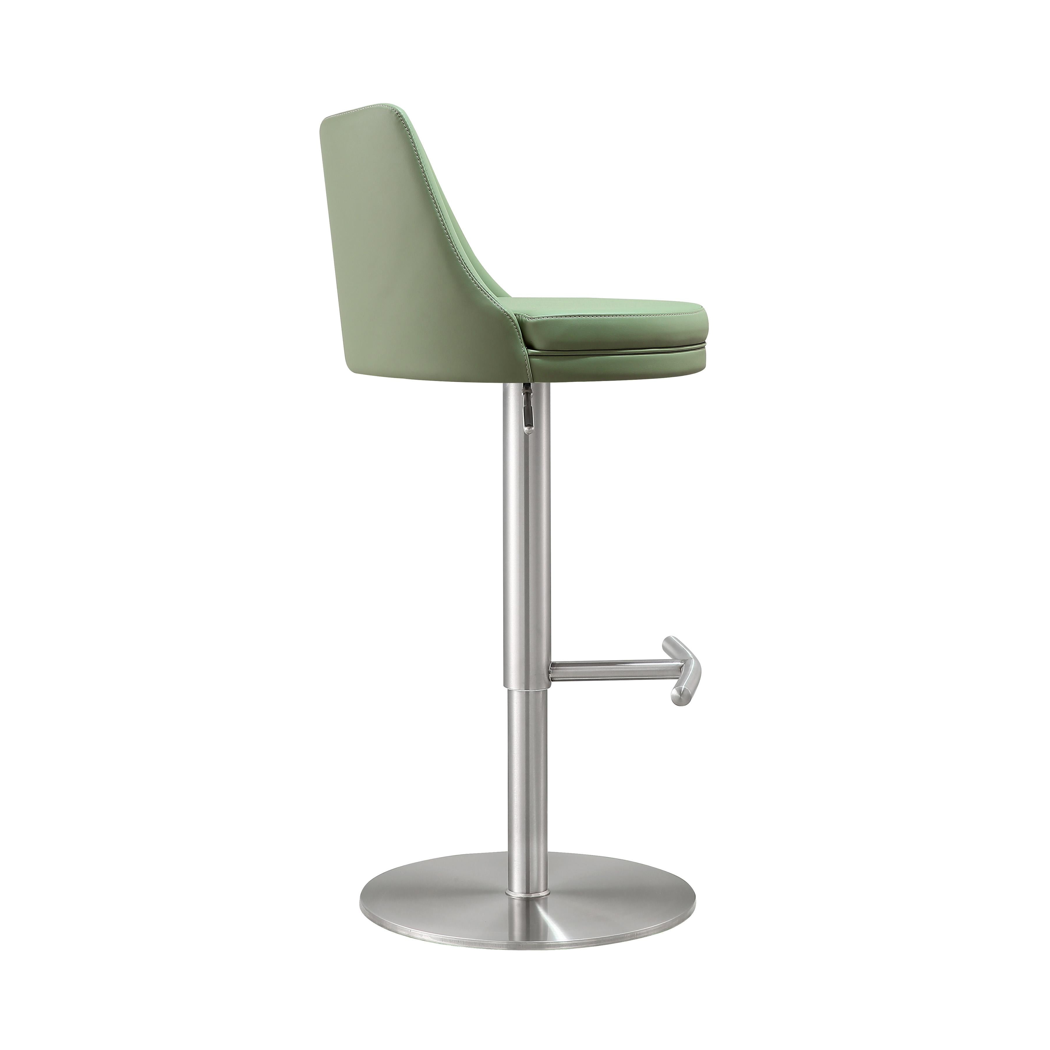 Reagan Performance Vegan Leather Adjustable Stool