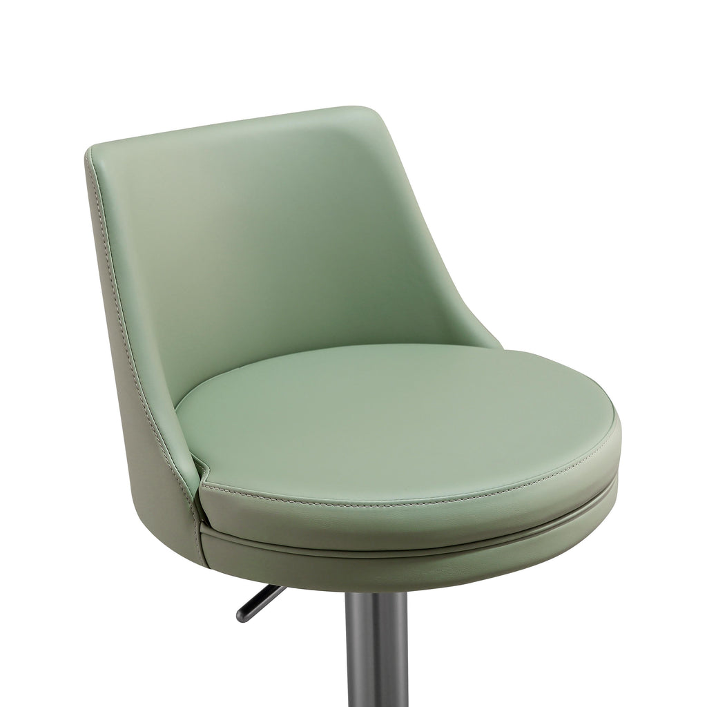 Reagan Performance Vegan Leather Adjustable Stool