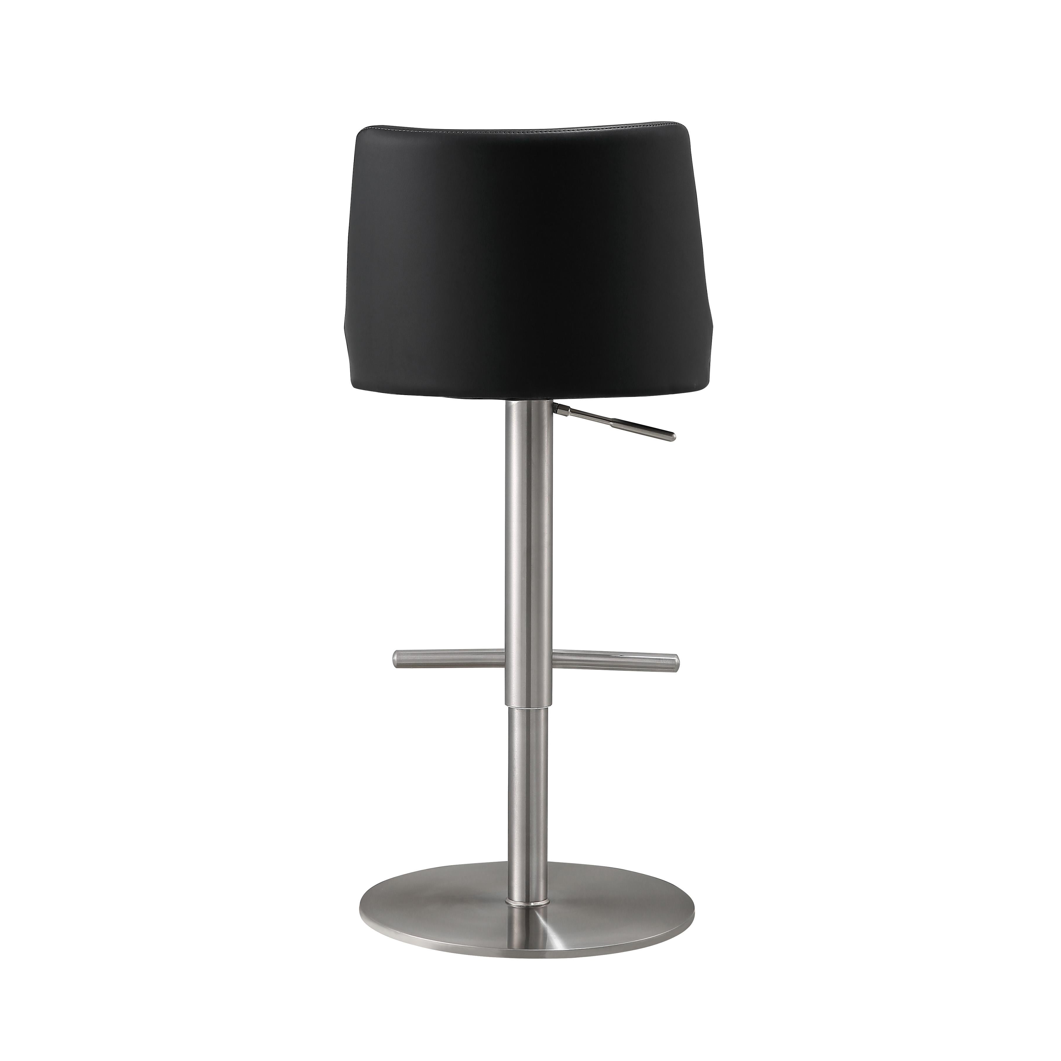 Reagan Performance Vegan Leather Adjustable Stool
