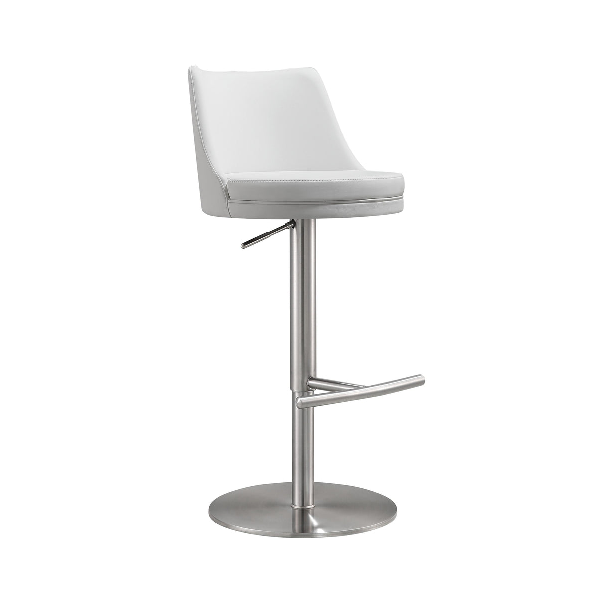 Reagan Performance Vegan Leather Adjustable Stool