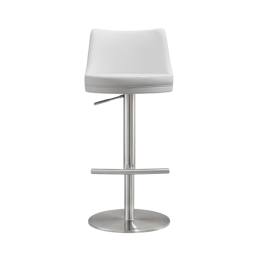 Reagan Performance Vegan Leather Adjustable Stool