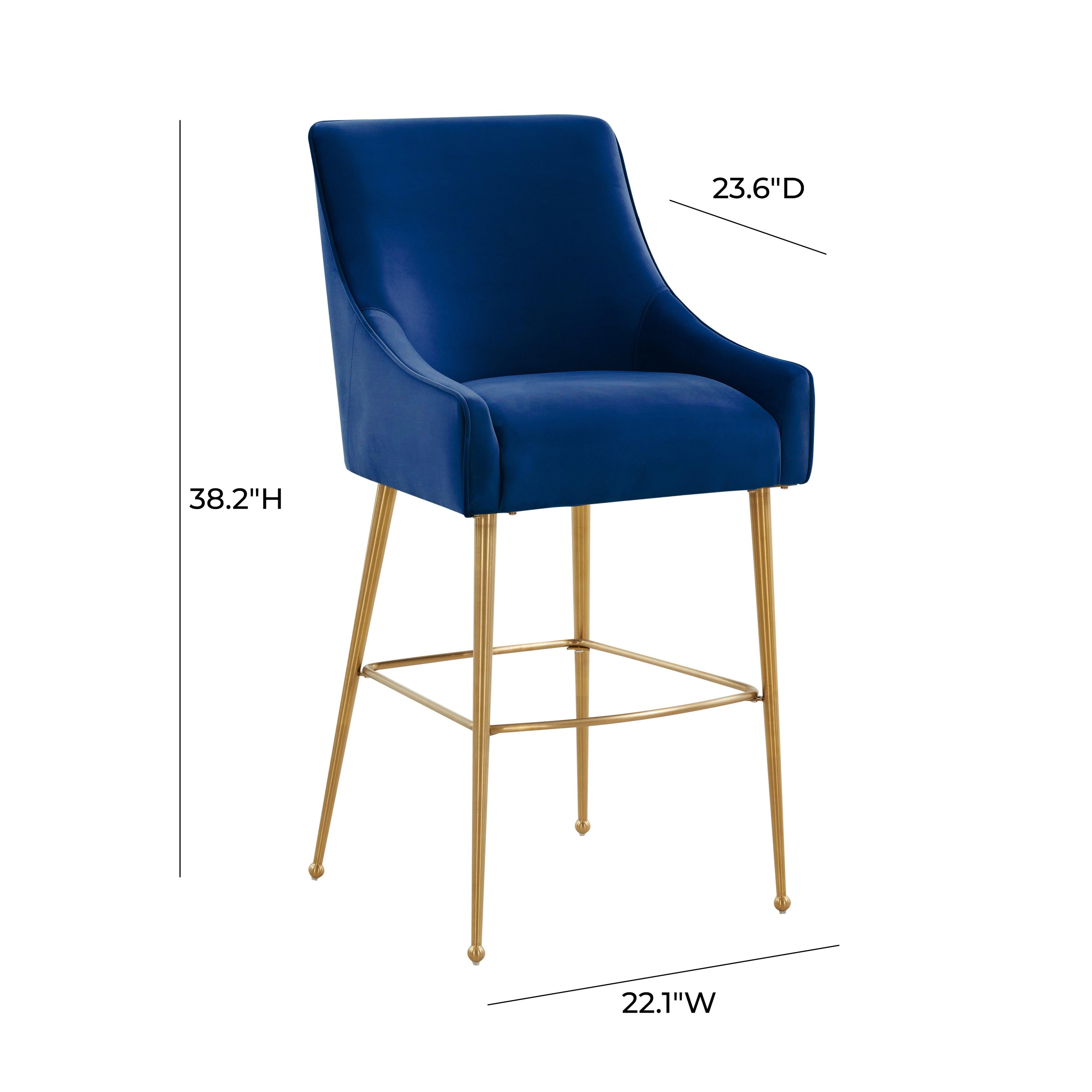 Beatrix Performance Velvet Stool