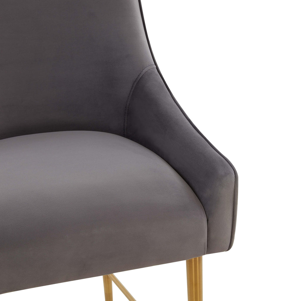 Beatrix Performance Velvet Stool