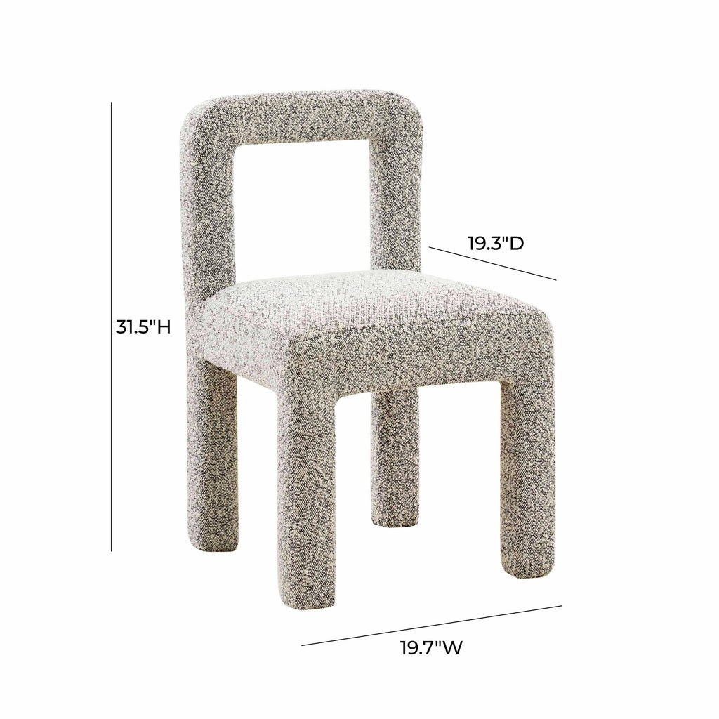 Hazel Performance Boucle Dining Chair