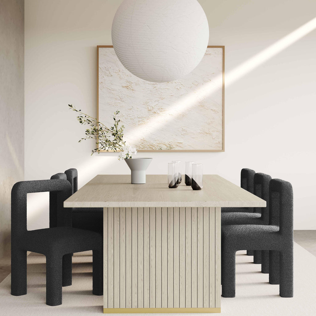 Hazel Performance Boucle Dining Chair