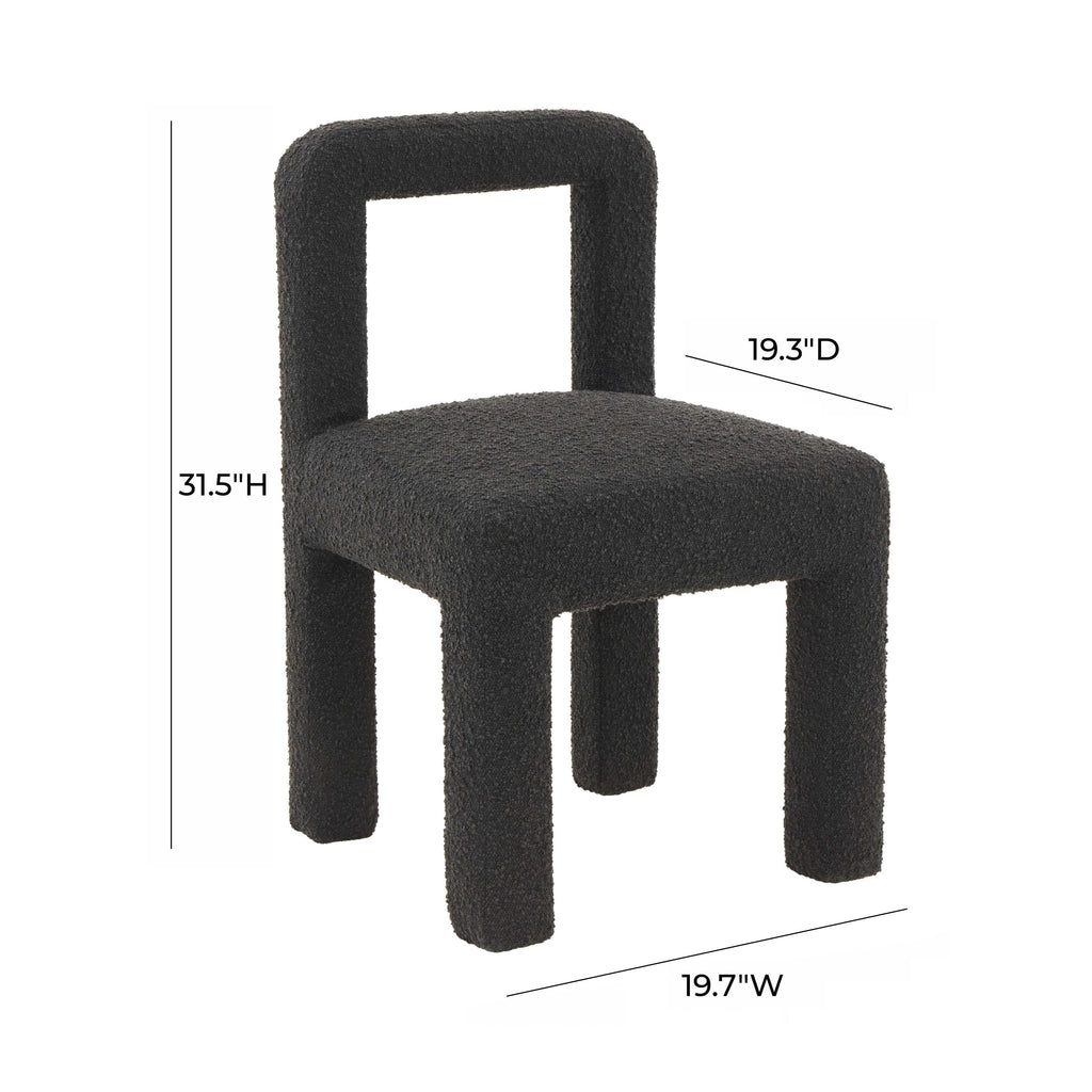 Hazel Performance Boucle Dining Chair