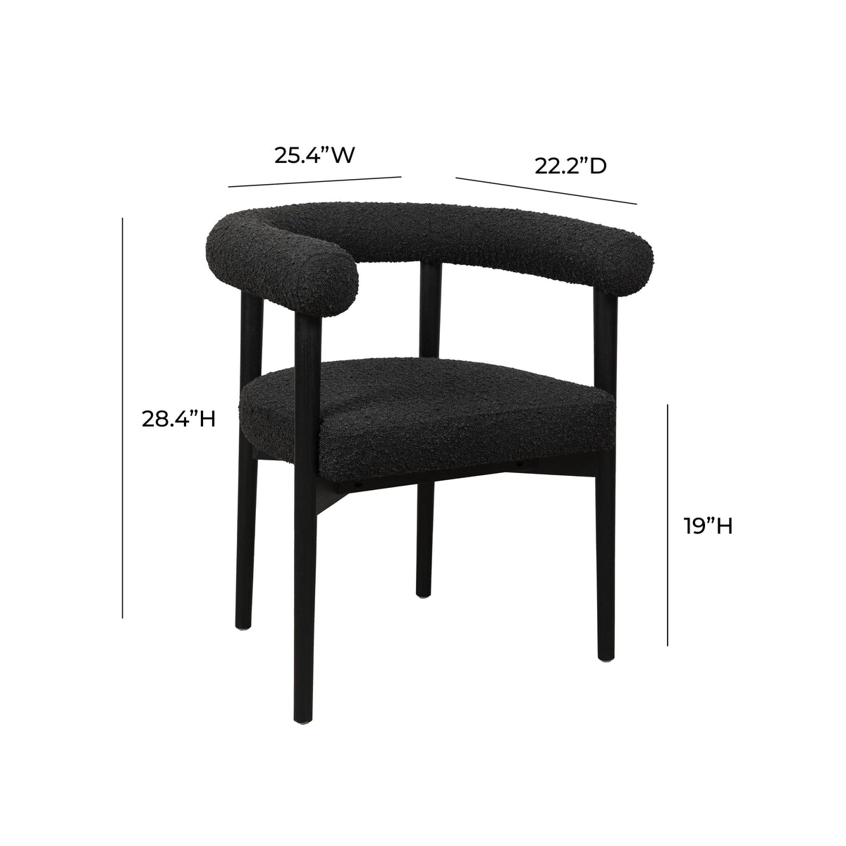 Spara Performance Boucle Dining Chair