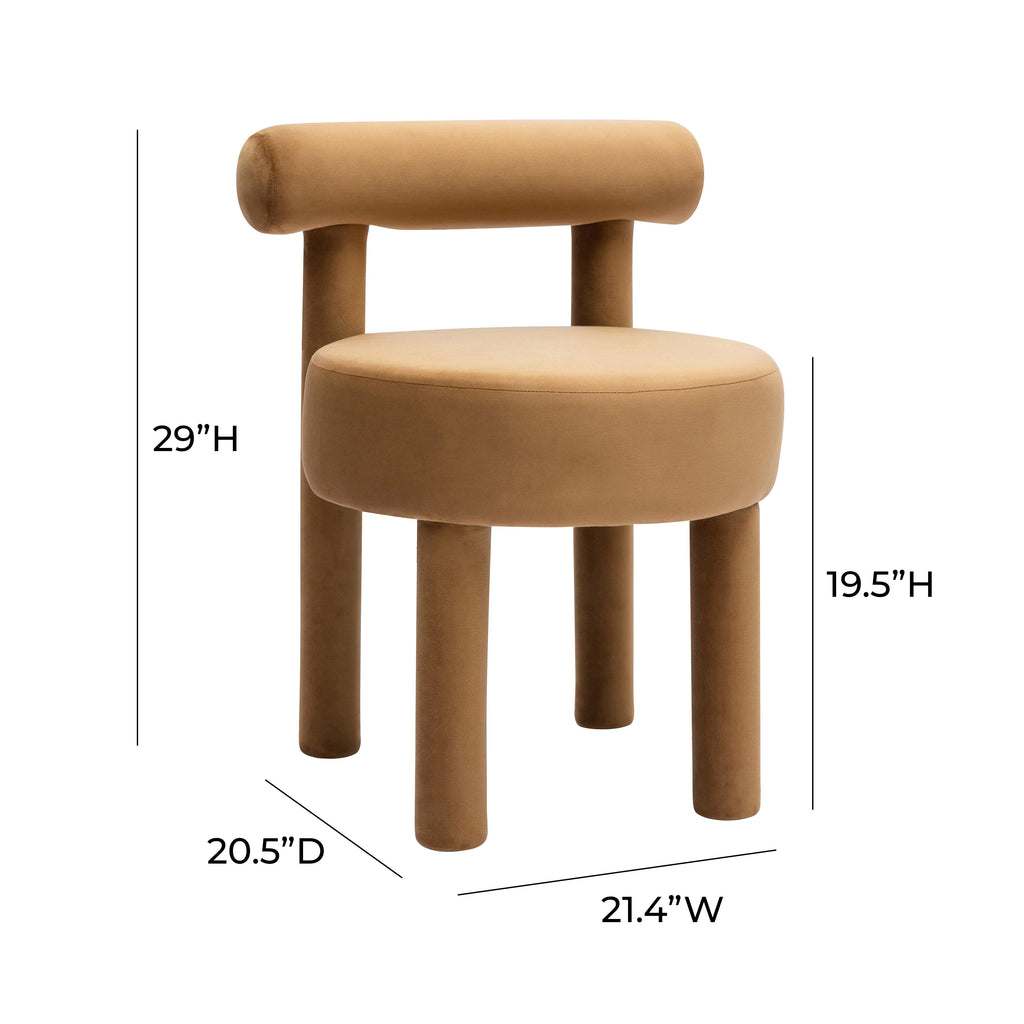 Carmel Performance Velvet Dining Chair