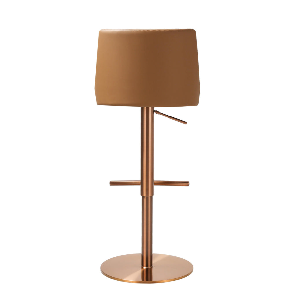 Reagan Performance Vegan Leather Adjustable Stool
