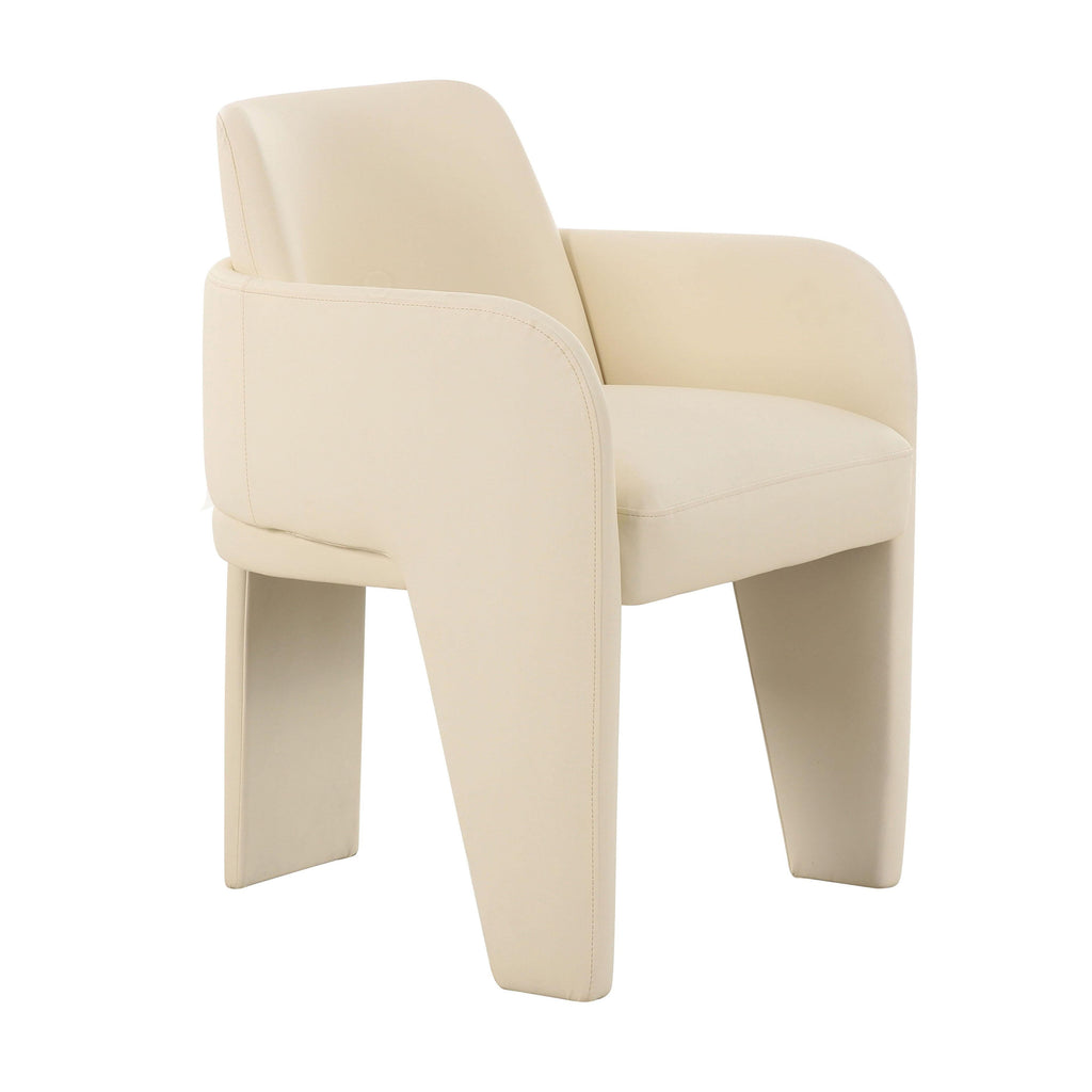 Leo Performance Vegan Leather Dining Chair