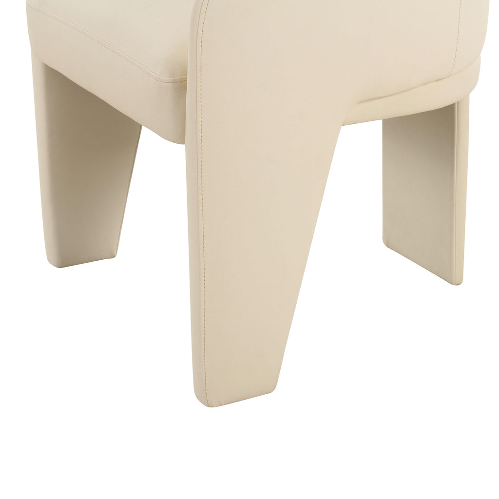 Leo Performance Vegan Leather Dining Chair