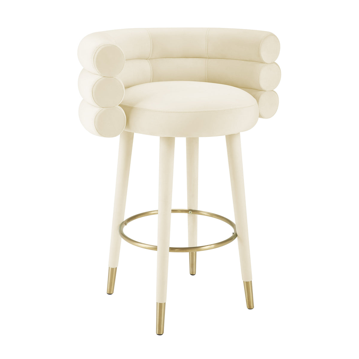 Betty Performance Velvet Stool