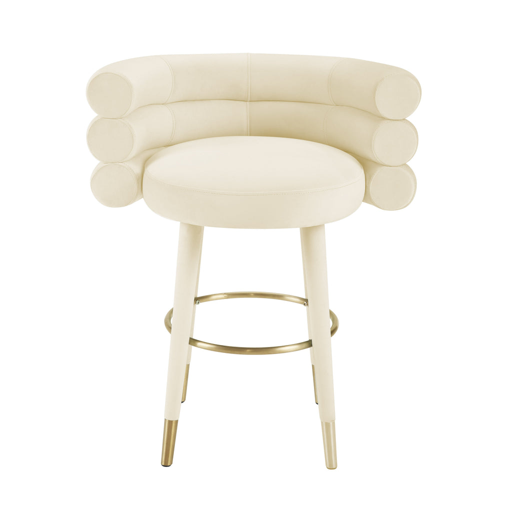 Betty Performance Velvet Stool