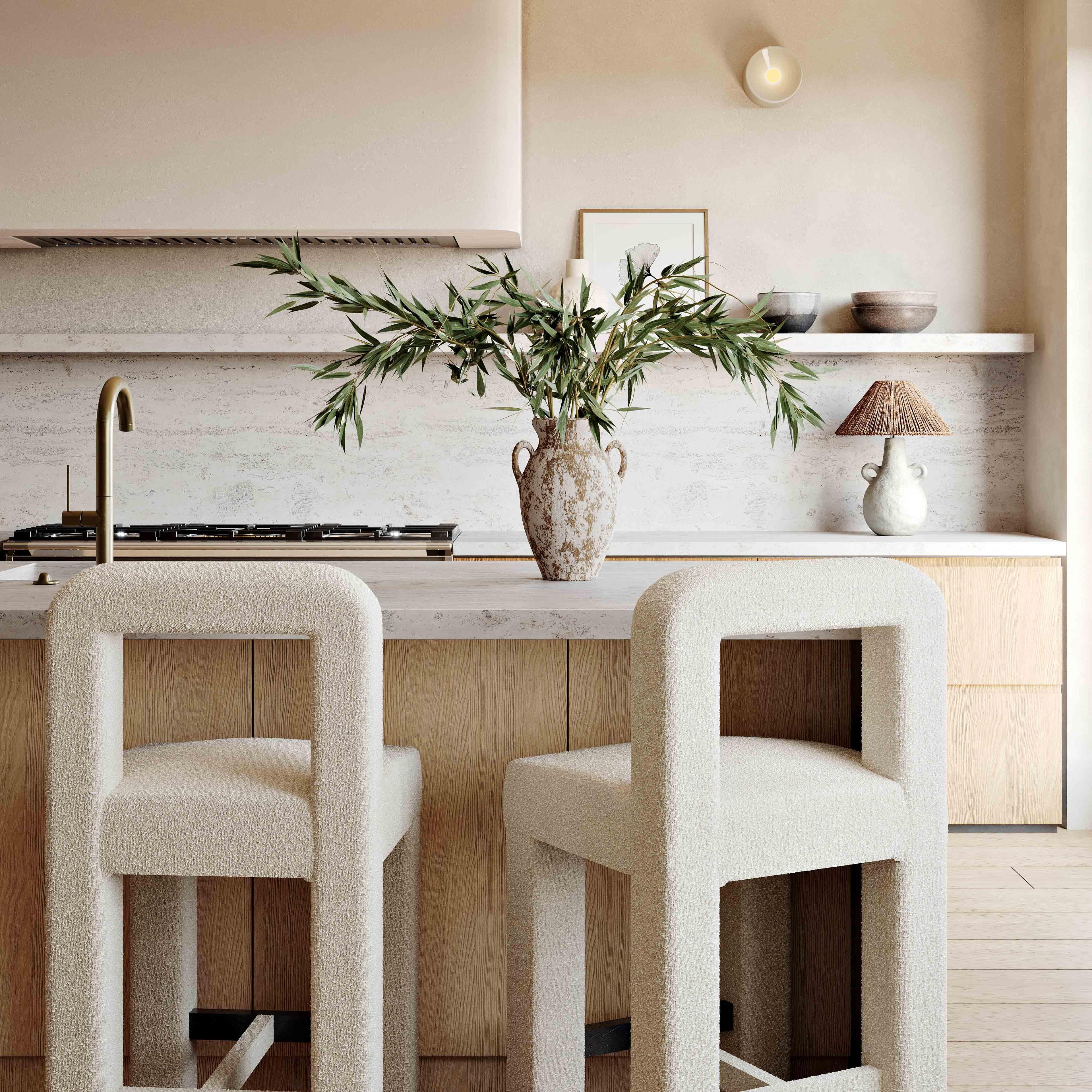 Hazel Performance Boucle Counter Stool