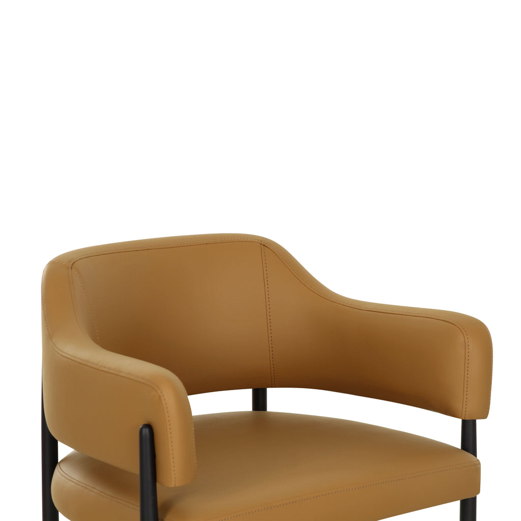 Sezanne Contract-Grade Vegan Leather Dining Chair