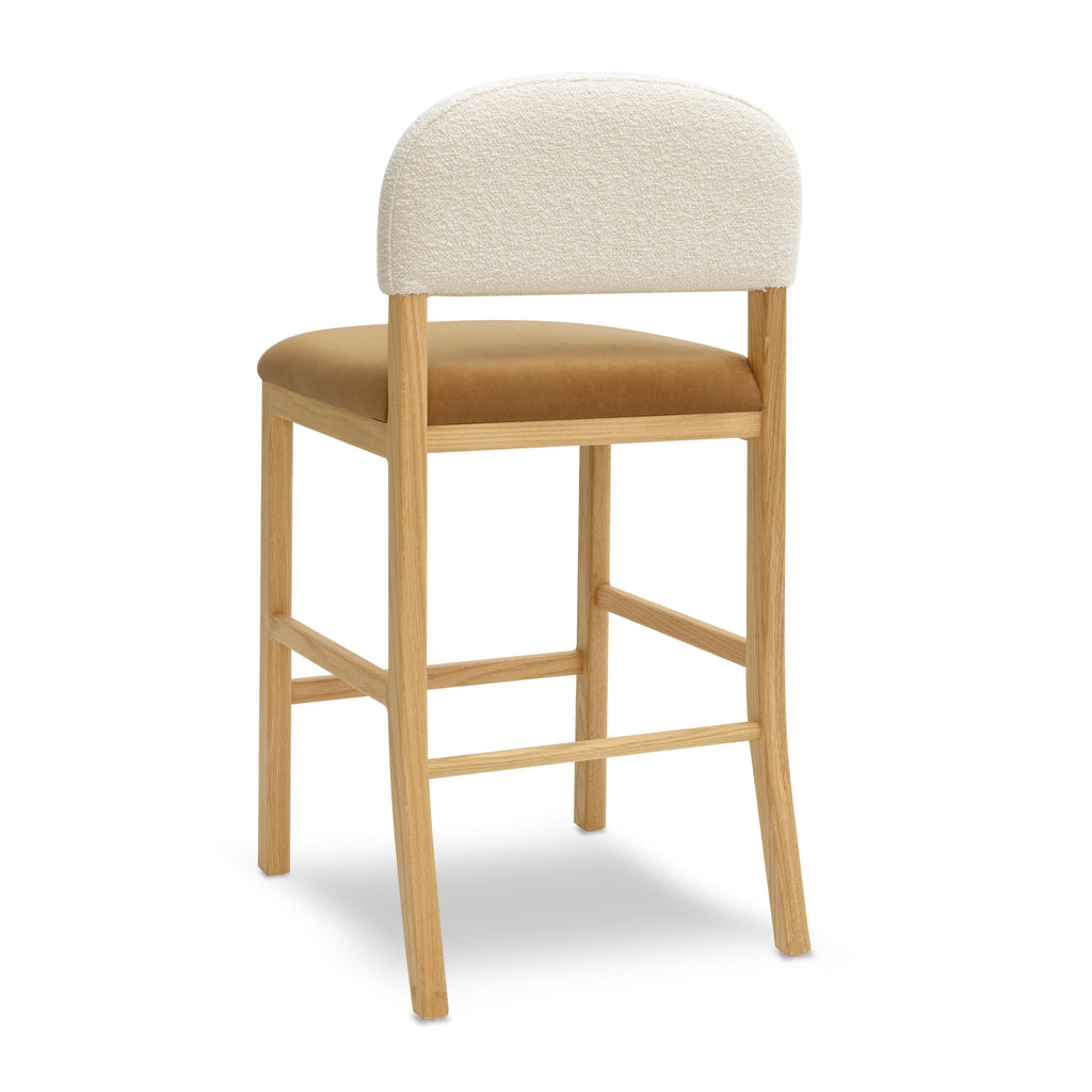 Calla Performance Velvet Counter Stool