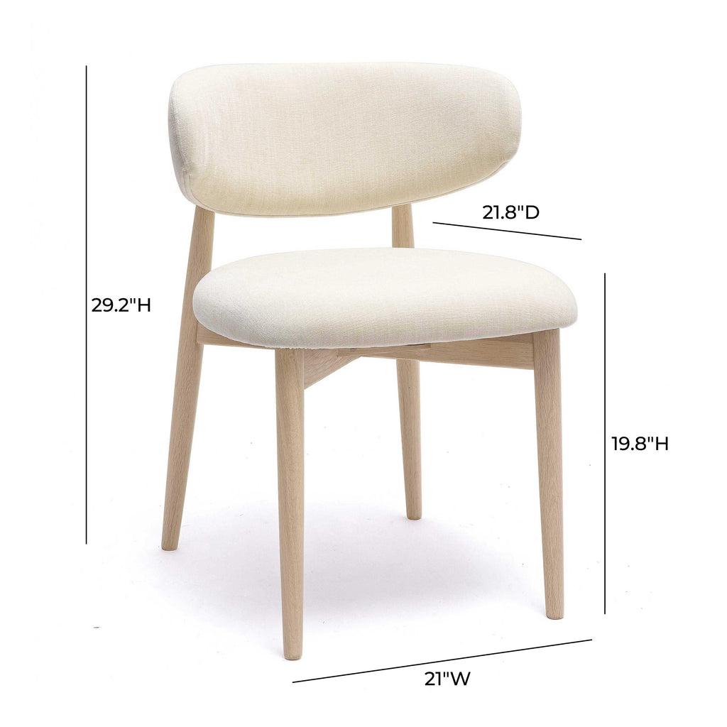 Zinea Performance Textured Velvet Dining Chair