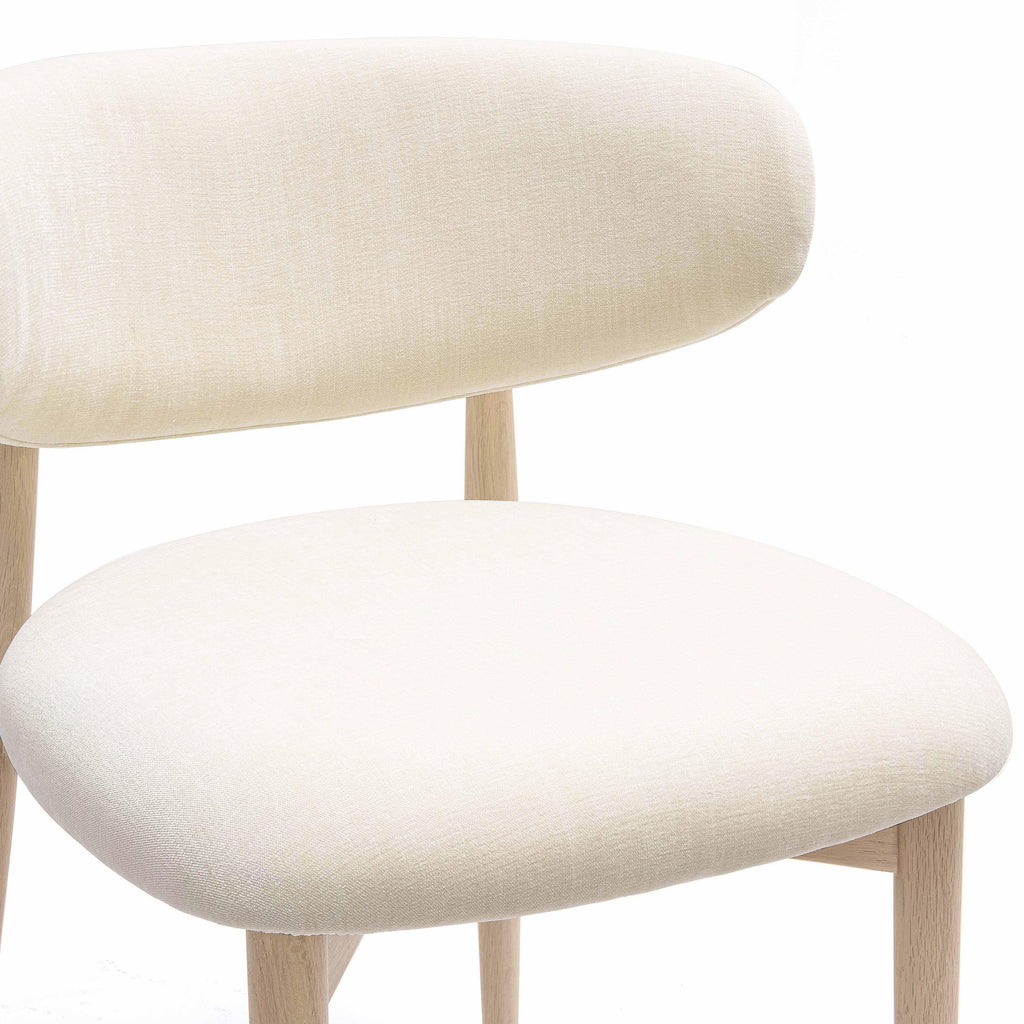 Zinea Performance Textured Velvet Counter Stool
