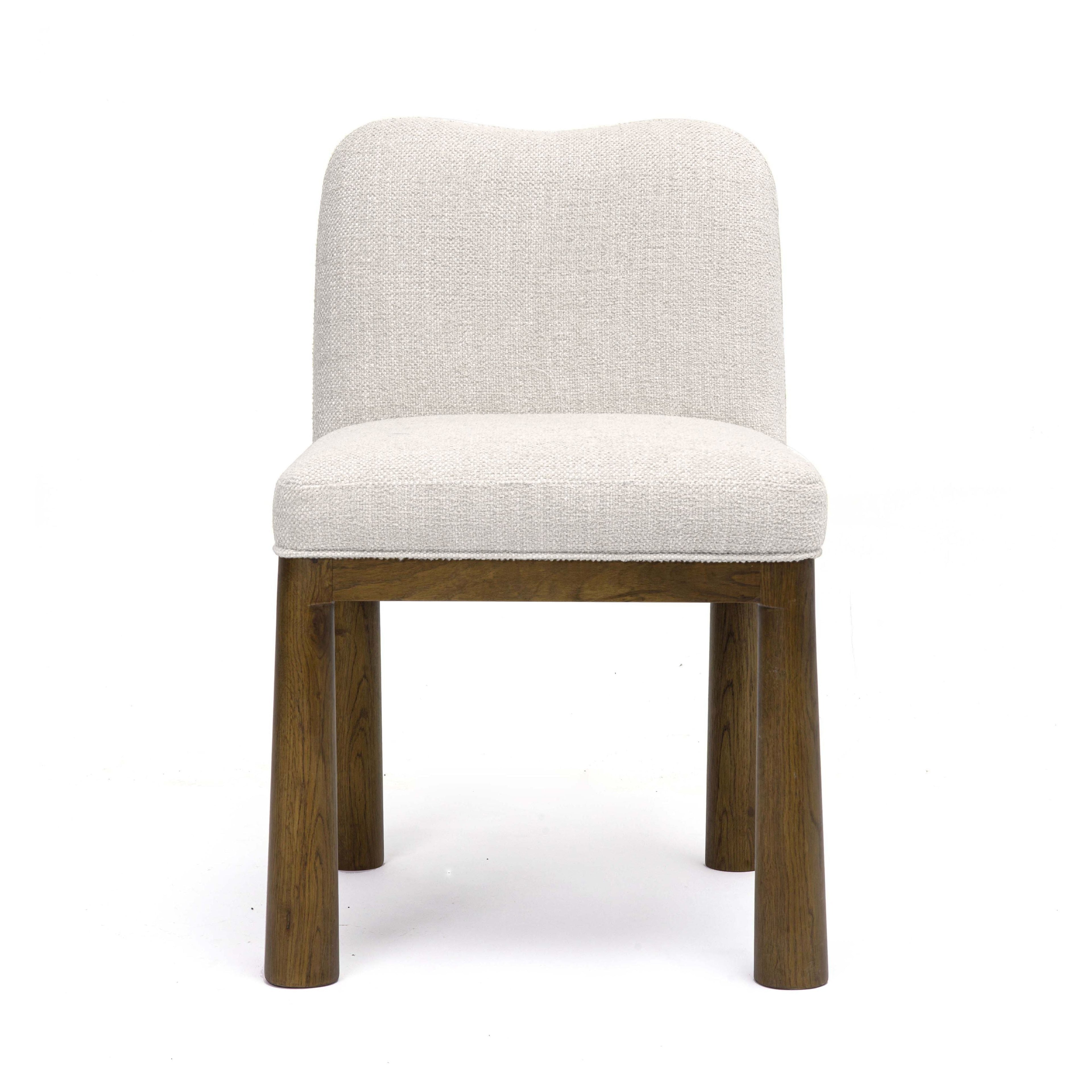 Tiara Performance Basketweave Fabric Dining Chair