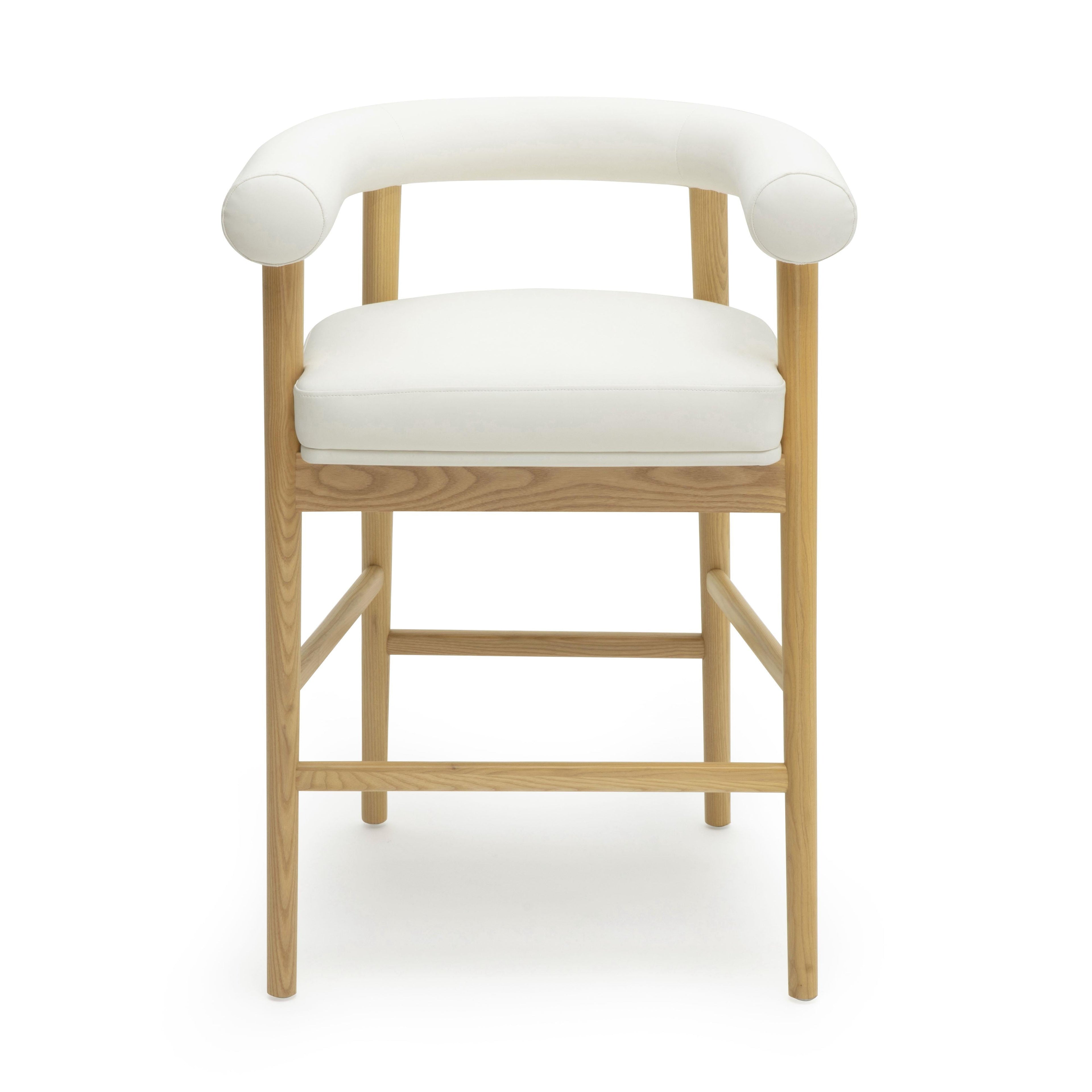 Spara Performance Vegan Leather Counter Stool