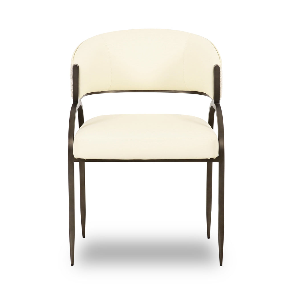 Tatum 2-Tone Performance Vegan Leather Dining Chair