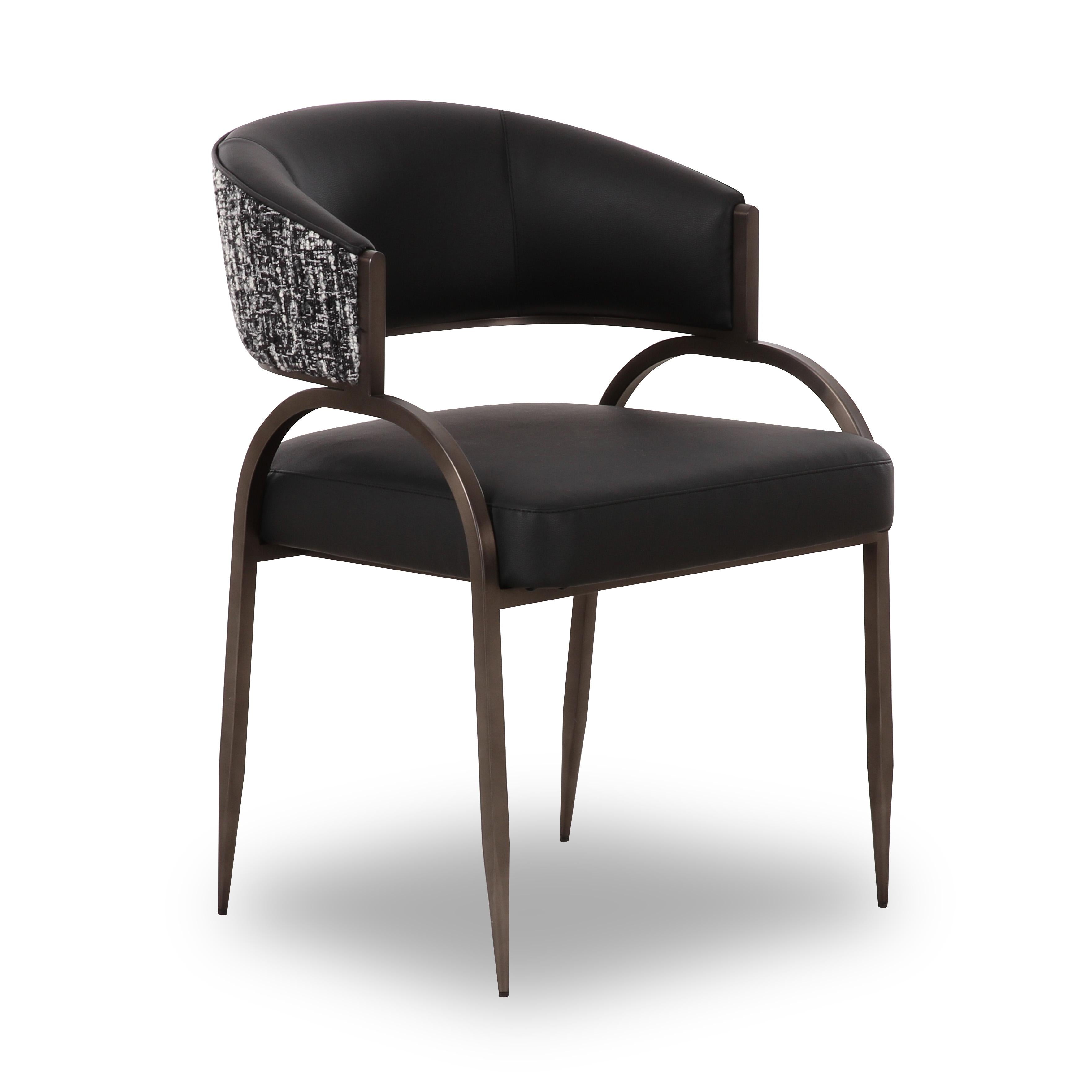 Tatum 2-Tone Performance Vegan Leather Dining Chair