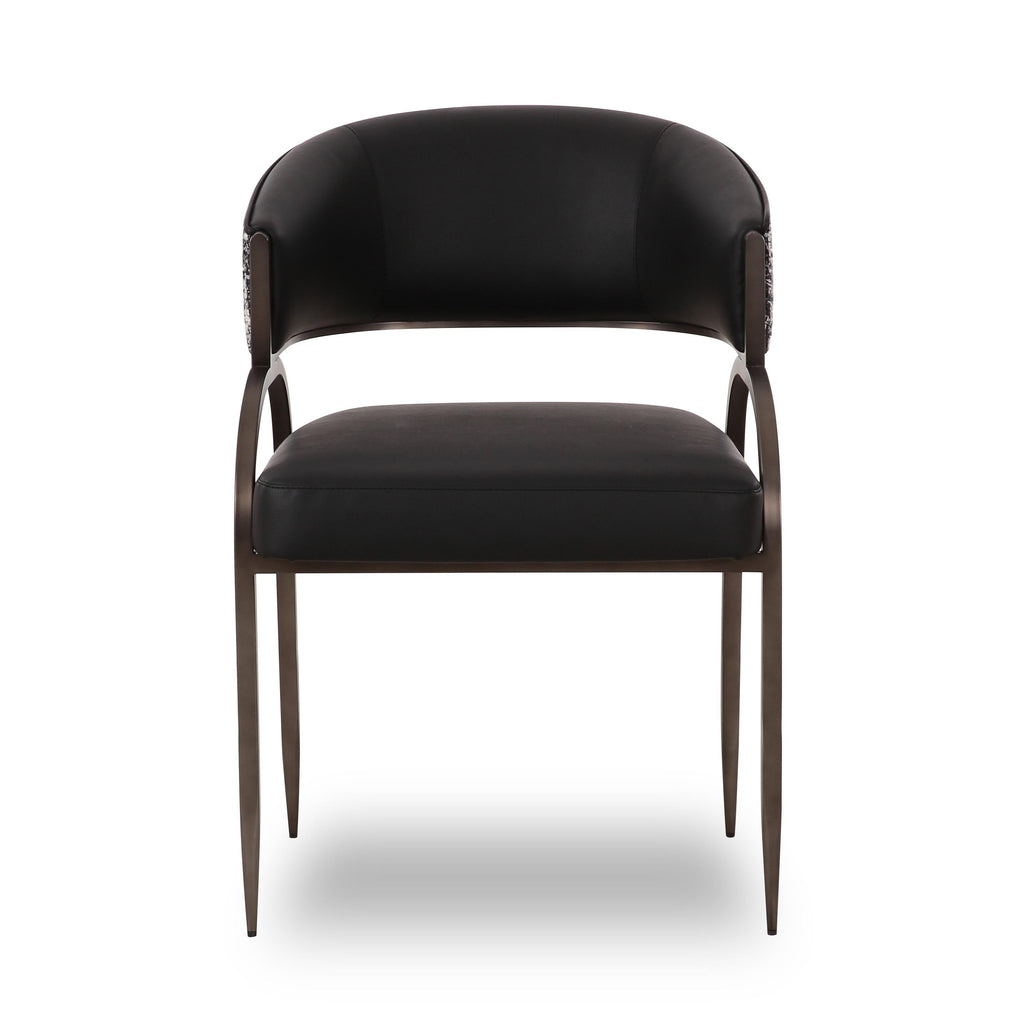 Tatum 2-Tone Performance Vegan Leather Dining Chair