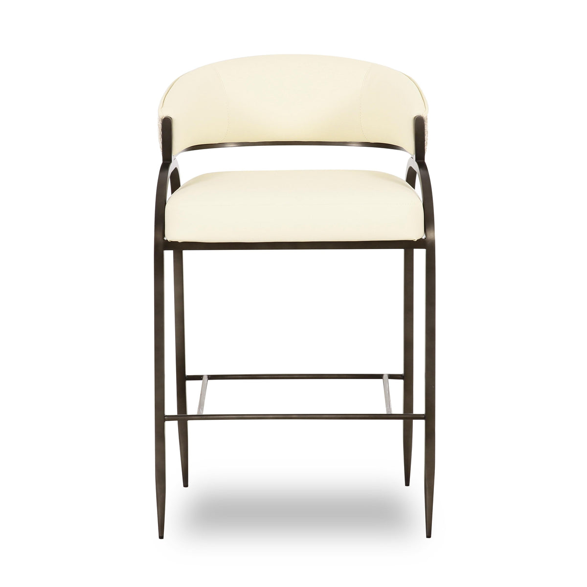 Tatum 2-Tone Performance Vegan Leather Counter Stool
