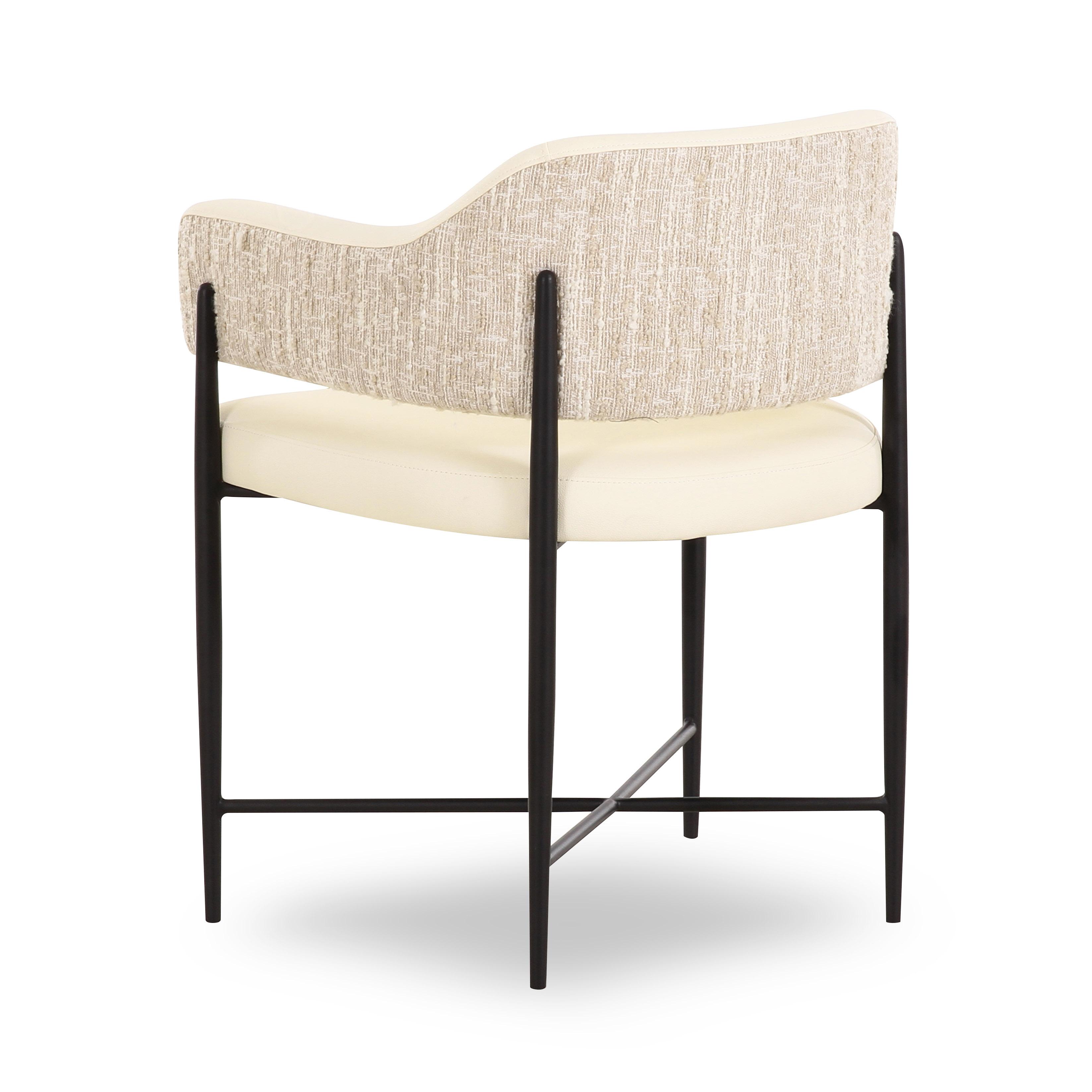 Sezanne 2-Tone Performance Vegan Leather Dining Chair