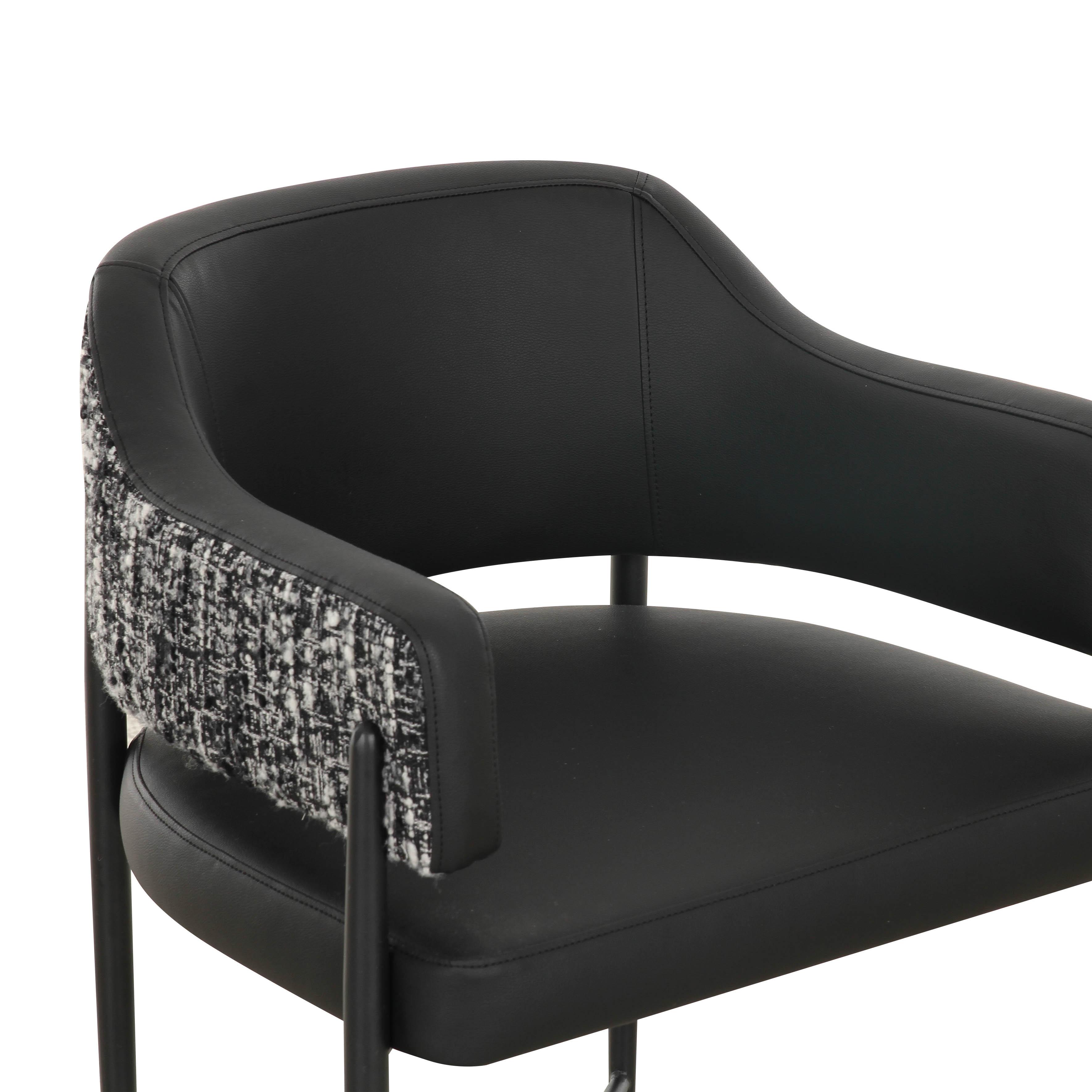 Sezanne 2-Tone Performance Vegan Leather Dining Chair