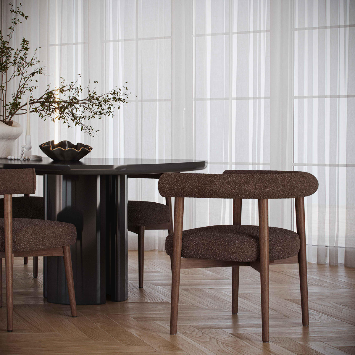 Spara Performance Boucle Side Chair